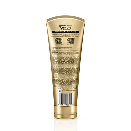 Acondicionador Pantene 3 Minute Miracle Liso Extremo x 170 ml