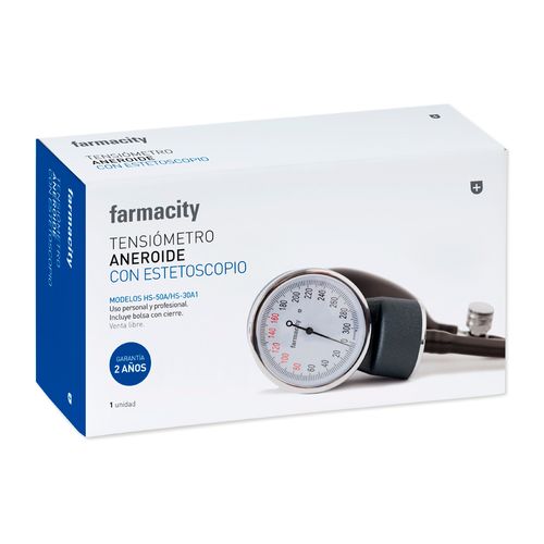 Tensiómetro Aneroide Standard Farmacity con Estetoscopio