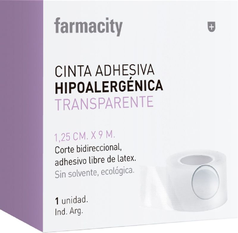 cinta-adhesiva-farmacity-hipoalergenica-transparente-1-25-cm-x-9-m