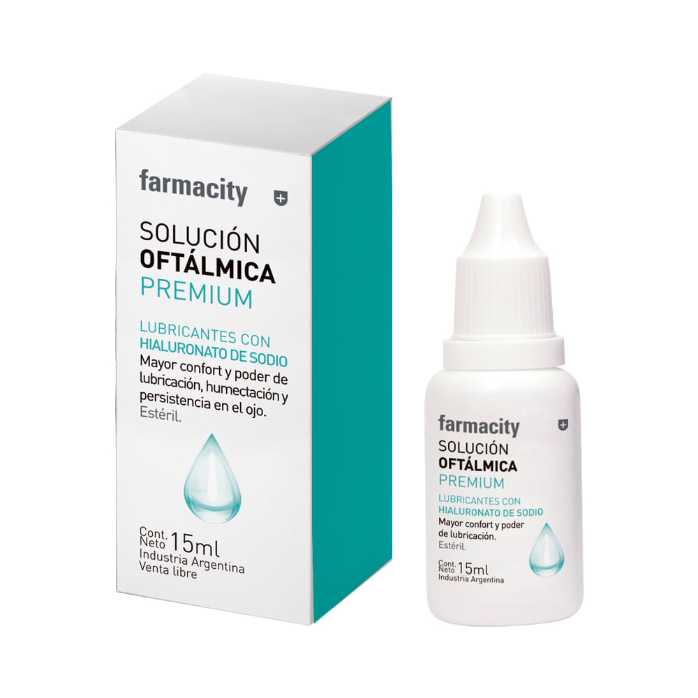 Solución Oftálmica Farmacity Premium x 15 ml