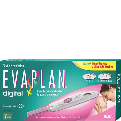 Test de Ovulación Evaplan Digital x 7 un