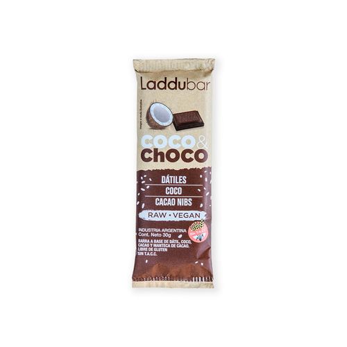 Barrita de Cereal Luddubar Coco Choco x 30 g