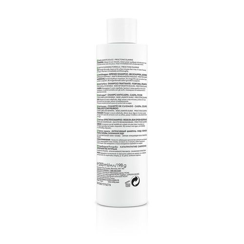 Shampoo Anti-Caspa Vichy Dercos para Cuero Cabelludo Sensible x 200 ml