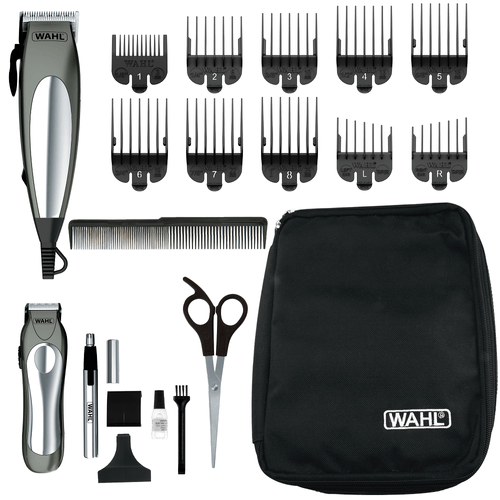 Kit Cortadora de Cabello Wahl Deluxe Groom Pro con 21 Piezas