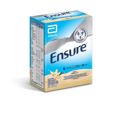 Suplemento Nutricional Ensure en Polvo de Vainilla x 400 g