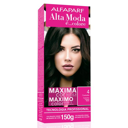 Kit Coloración Permanente en Crema Alta Moda é Colore x 150 Gr