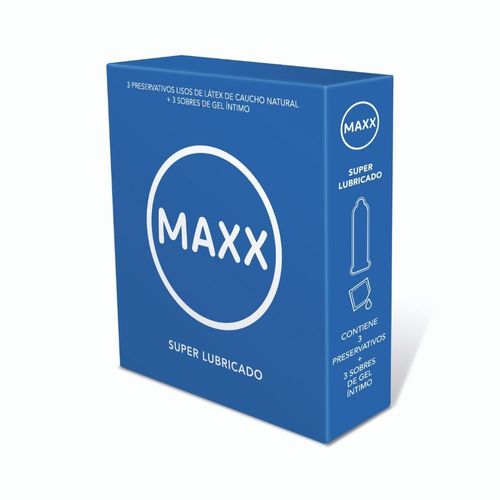 Preservativo Maxx Super Lubricado x 3 Un