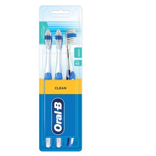 Cepillo Dental Oral-B Indicator Clásico x 3 un