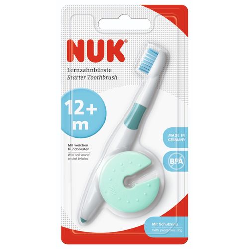 Cepillo Dental NUK 12+ Meses con Anillo Protector Suave