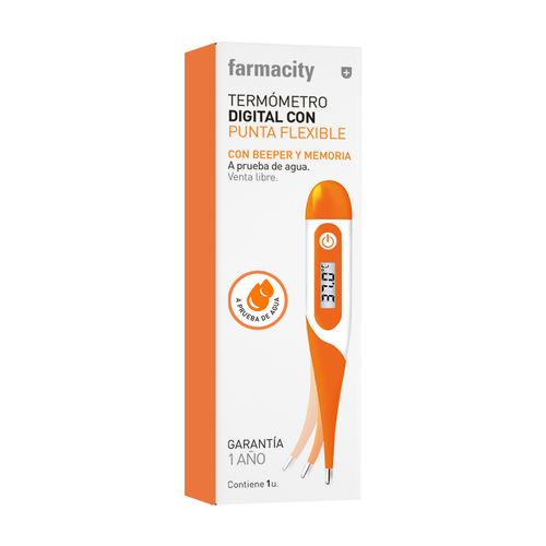 Termómetro Digital Farmacity Punta Flexible