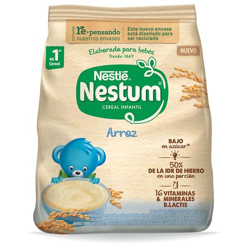 Alimento Infantil Nestle Nestum Arroz x 225 g