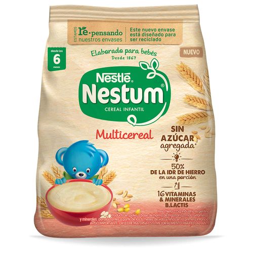 Alimento Infantil Nestle Nestum Multicereal x 225 g