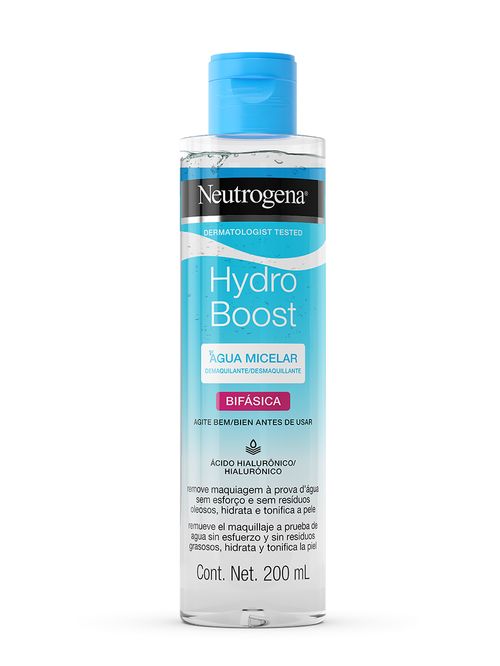 Agua Micelar Bifásica Neutrogena Hydro Boost x 200 ml | Farmacity