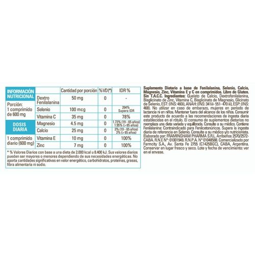 Suplemento Dietario Pure Wellness Metabolism Nutrition x 50 comprimidos