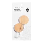 ganchos-para-pared-simplicity-bamboo-redondos-x-2-un