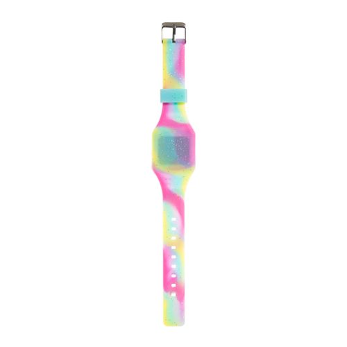 Reloj Despertador Simplicity de Silicona Led Multicolor