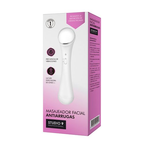 Masajeador Facial Antiarrugas Studio 9 Professional