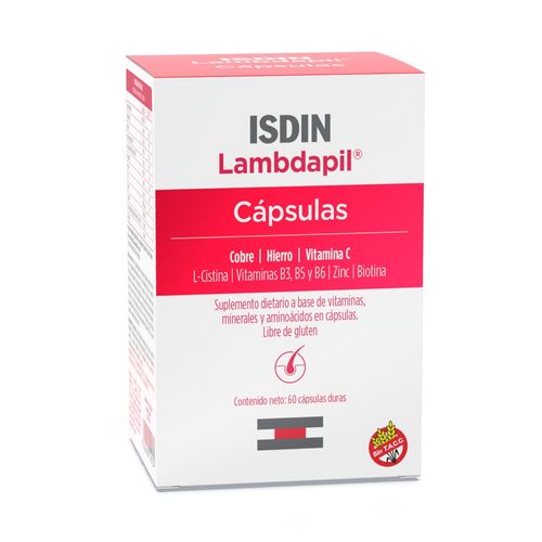 Suplemento Dietario Isdin Lambdapil Hairdensity x 60 caps