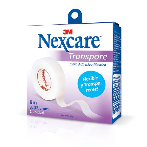 Cinta Adhesiva Nexcare Transparente x 12,5 mm x 9 m