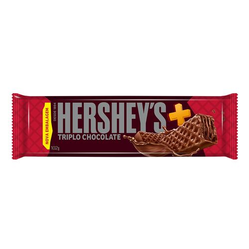 Oblea Hershey's Mais Triple Chocolate x 102 g