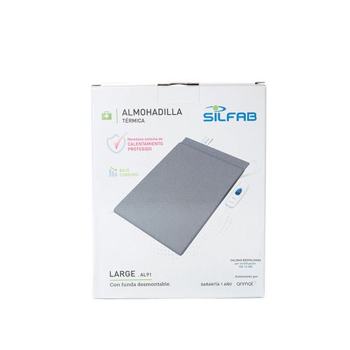 Almohadilla Eléctrica Silfab Espalda Large 41 x 28 cm - Al81