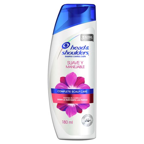 Shampoo Head & Shoulders Suave y Manejable x 180 ml