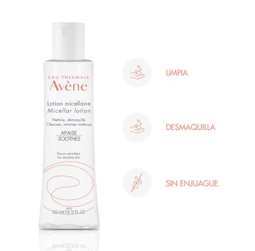 Loción Micelar Desmaquillante Avene para Ojos y Rostro x 200 ml