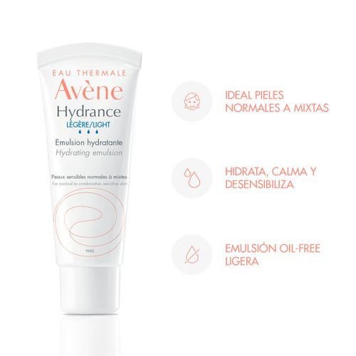 Crema Hidratante Avene Hydrance Optimale Legere x 40 ml