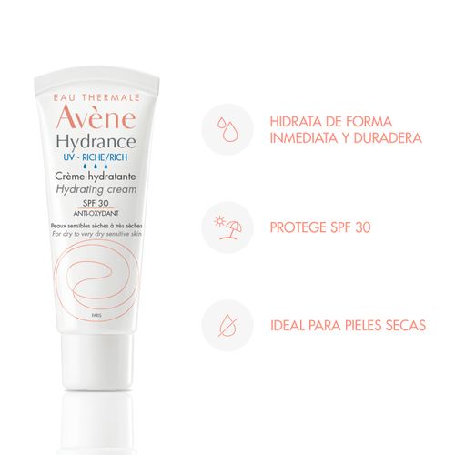 Crema Facial Hidratante Avene Enriquecida x 40 ml