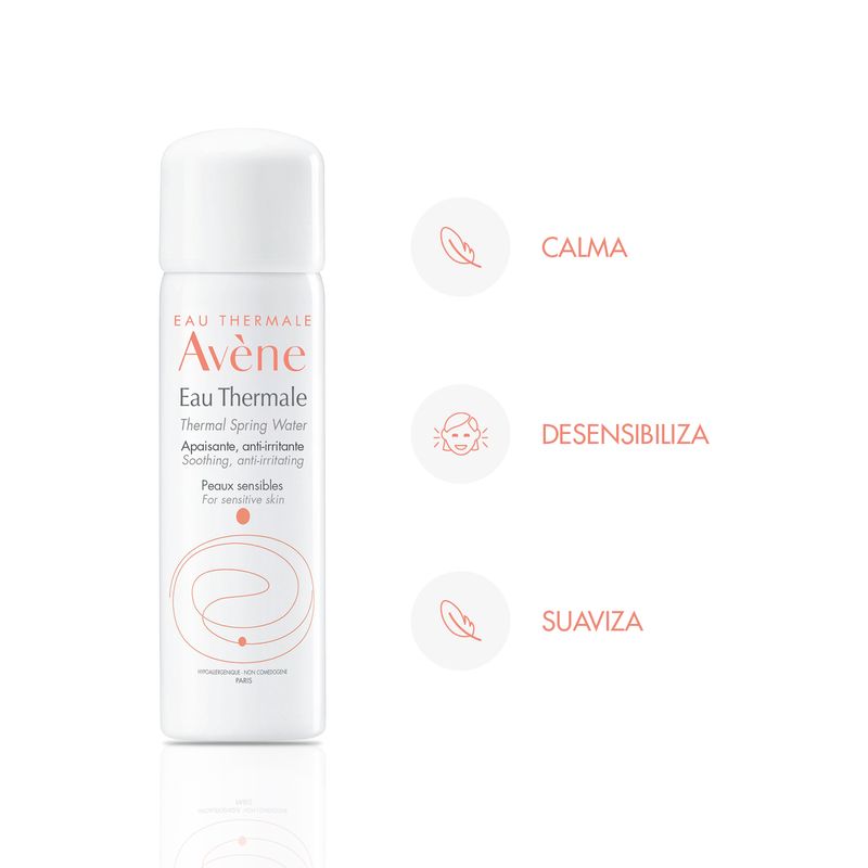 AGUA TERMAL AVENE SPRAY FRASCO 50 ML - Farmacia Pasteur - Medicamentos y  cuidado personal