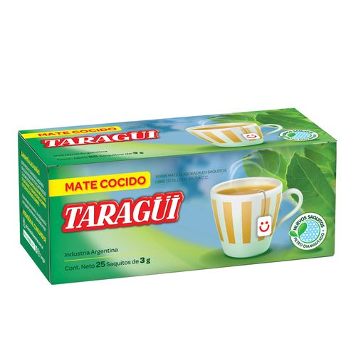 Mate Cocido Taragüi x 25 Saquitos