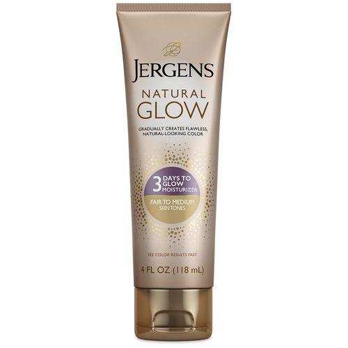 Autobroceante Jergens Humectante Natural Glow 3 Days to Glow Regula a Medio x 118 ml