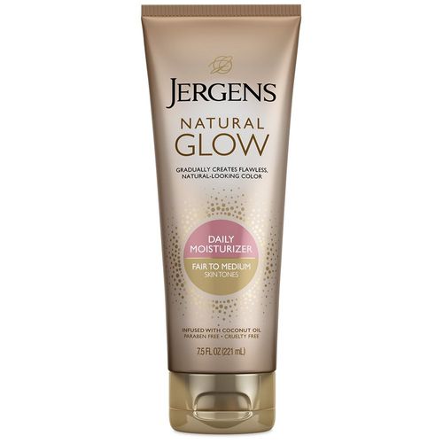 Autobroceante Jergens Humectante Natural Glow 3 Days to Glow Regula a Medio x 220 ml