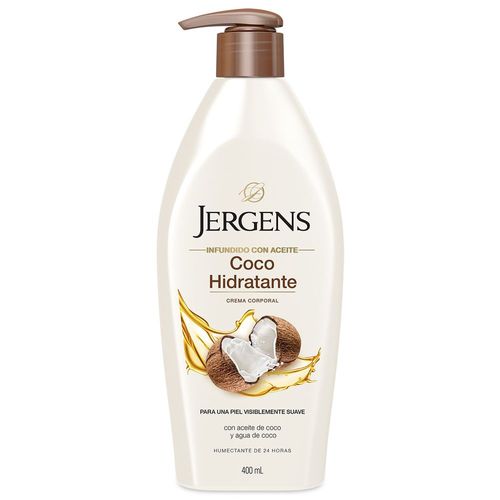 Crema Corporal Jergens Coco Hidratante x 400 ml