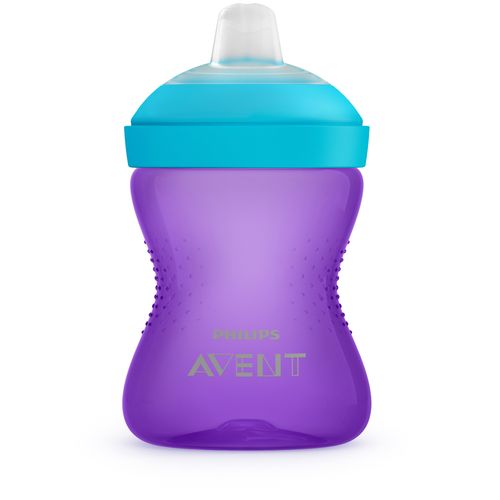 Vaso para Bebé Avent My Grippy Violeta x 300 ml