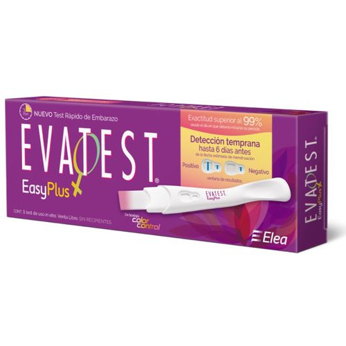 Test de Embarazo Evatest Easy Plus x 1 un