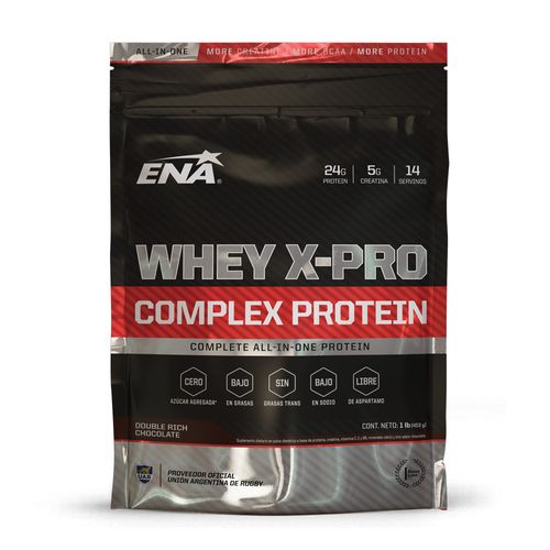 Suplemento Dietario Whey X Pro sabor chocolate x 453 gr