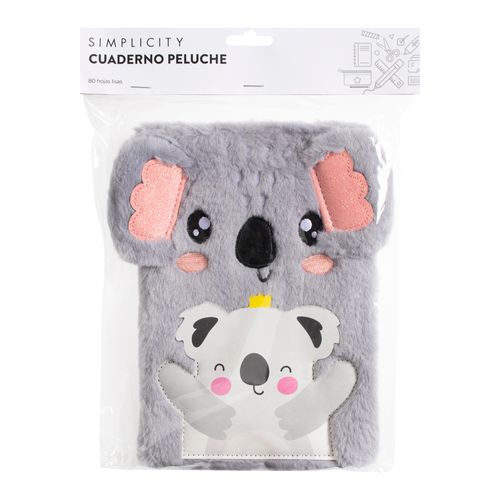 Cuaderno Simplicity de Peluche Koala