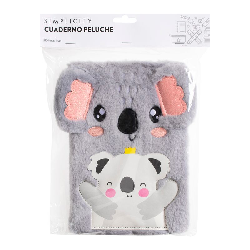 cuaderno-simplicity-de-peluche-koala