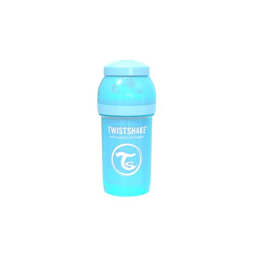 Mamadera Twistshake Anti-cólicos Celeste x 180 ml