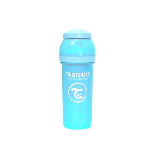 Mamadera Twistshake Anti-cólicos Celeste x 260 ml