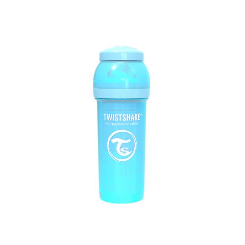 Mamadera Twistshake Anti-cólicos Celeste x 260 ml