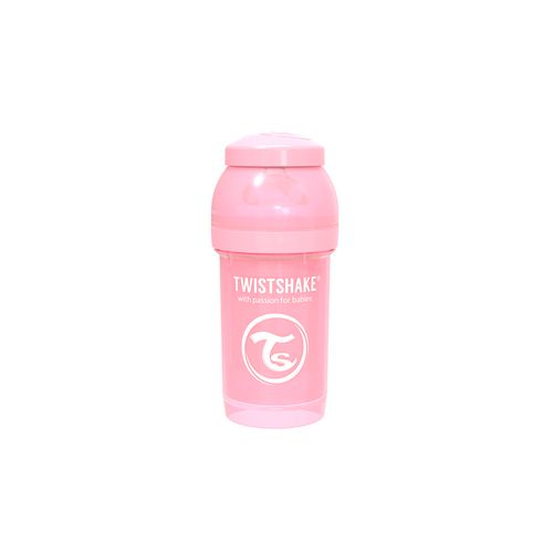 Mamadera Twistshake Anti-cólicos Rosa x 180 ml