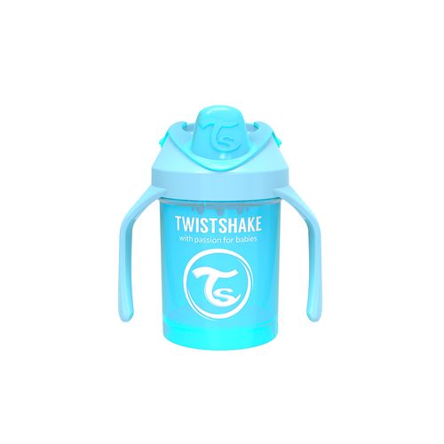 Vaso Twistshake Mini Cup Celeste 4 + meses x 230 ml