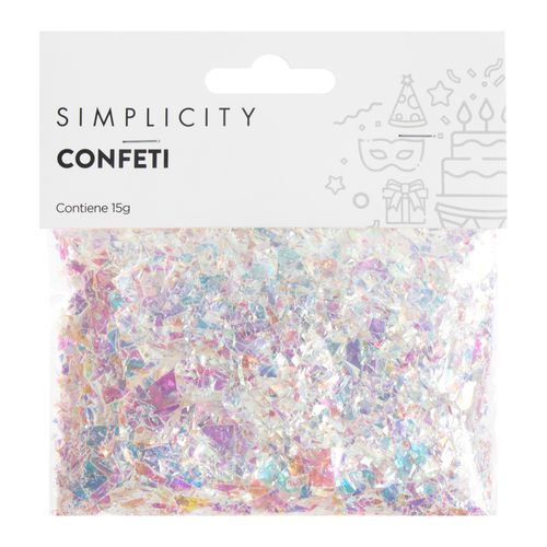 Confetti Simplicity Holográfico