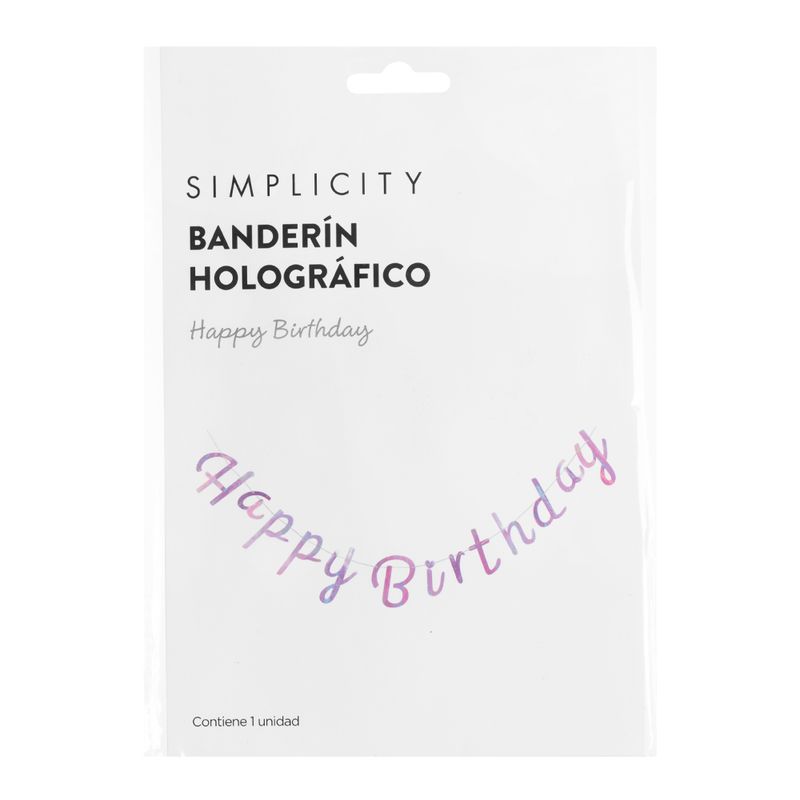 banderin-simplicity-happy-birthday-holografico