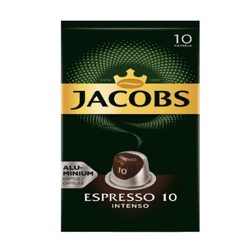 Cápsulas de Café Jacobs Espresso Intensidad 10 x 10 un