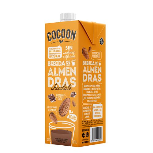 Leche de Almendras Cocoon Chocolate x 1 l