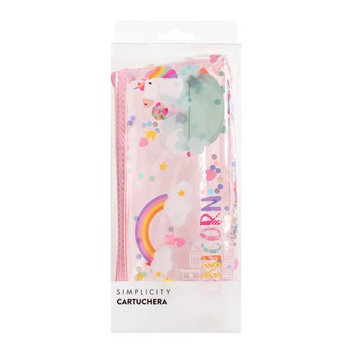Cartuchera Simplicity de Unicornio