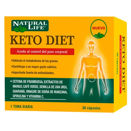 Suplemento Dietario Natural Life Keto Diet x 30 cápsulas